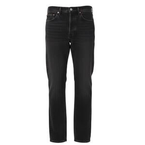 Levi's 505 Regular Fit Straight Leg Men's Jeans W32 L34 Faded Black Denim
